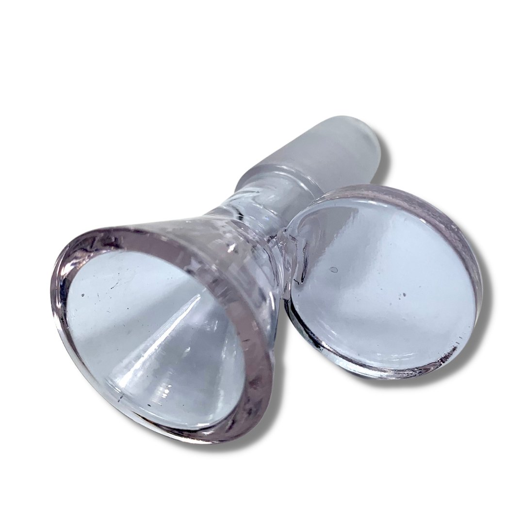 14mm Coloured Glass Cone Piece Male - The Bong Baron