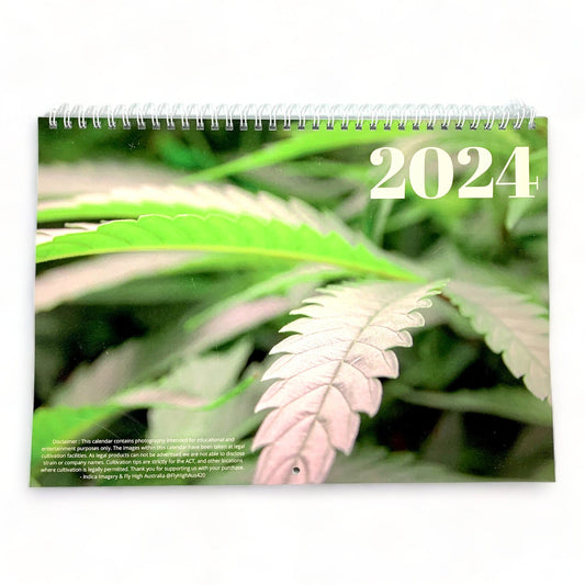 2024 Cannabis Calendars - Dual A4 size - The Bong Baron
