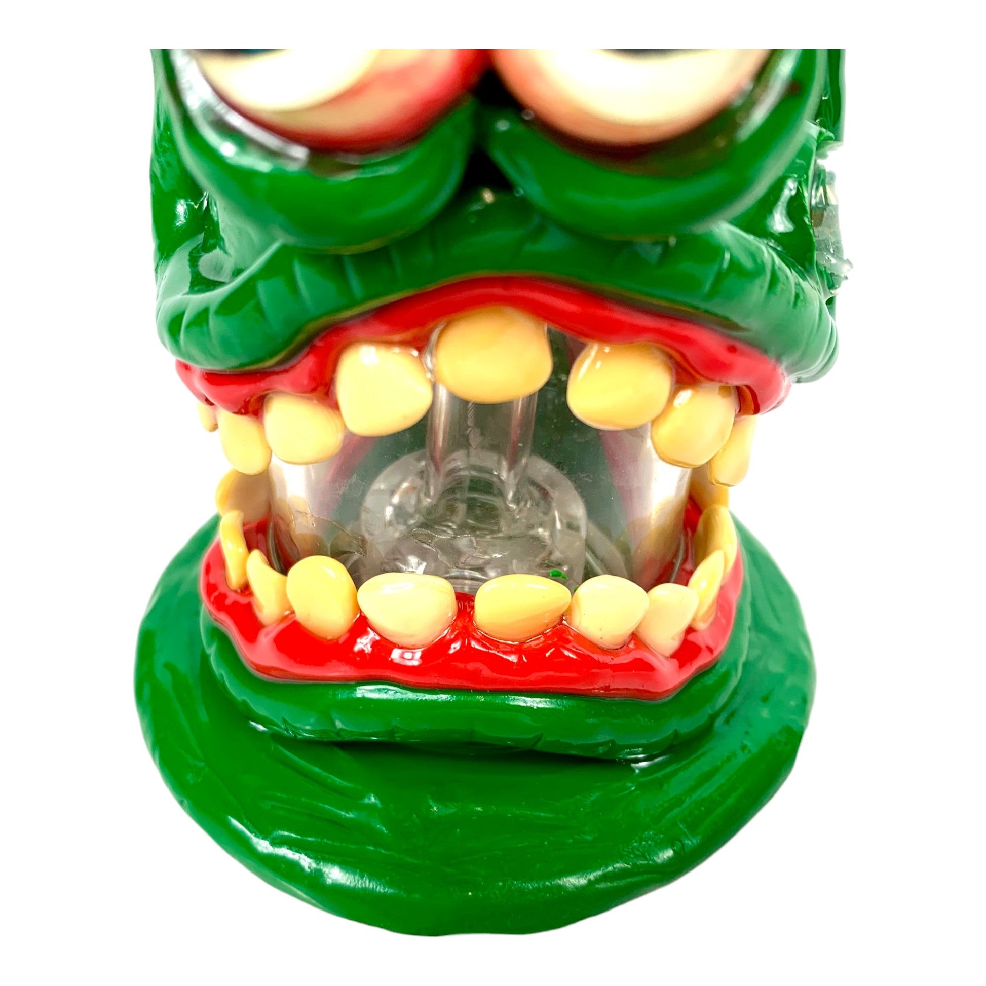 3D Green Monster Bong and Dab Rig 20cm - The Bong Baron