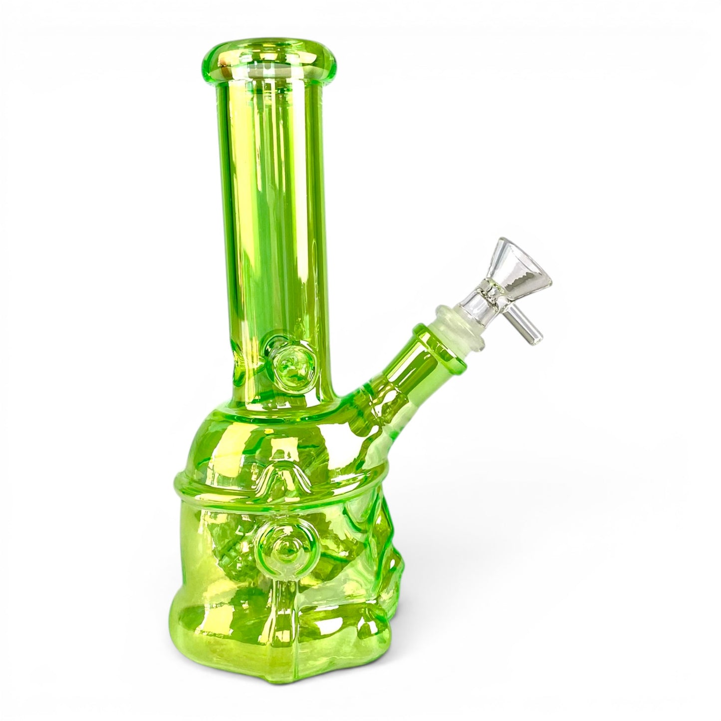 Darth Vader Holo Glass Bong 22cm Green
