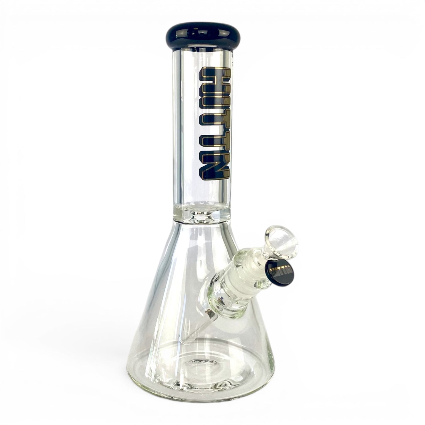 Hittn 9mm Thick Beaker Bong 30cm Black