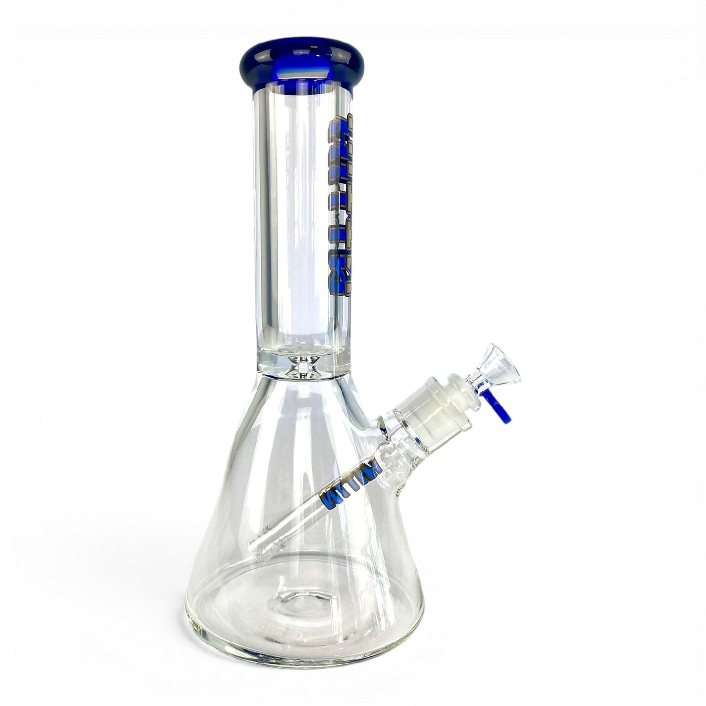 Hittn 9mm Thick Beaker Bong 30cm Blue