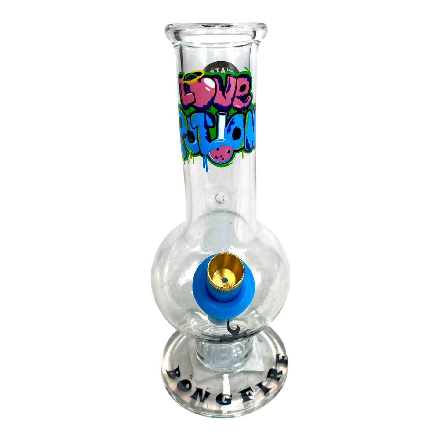MWP Love Potion Bongfire Glass Bonza Bong 20cm