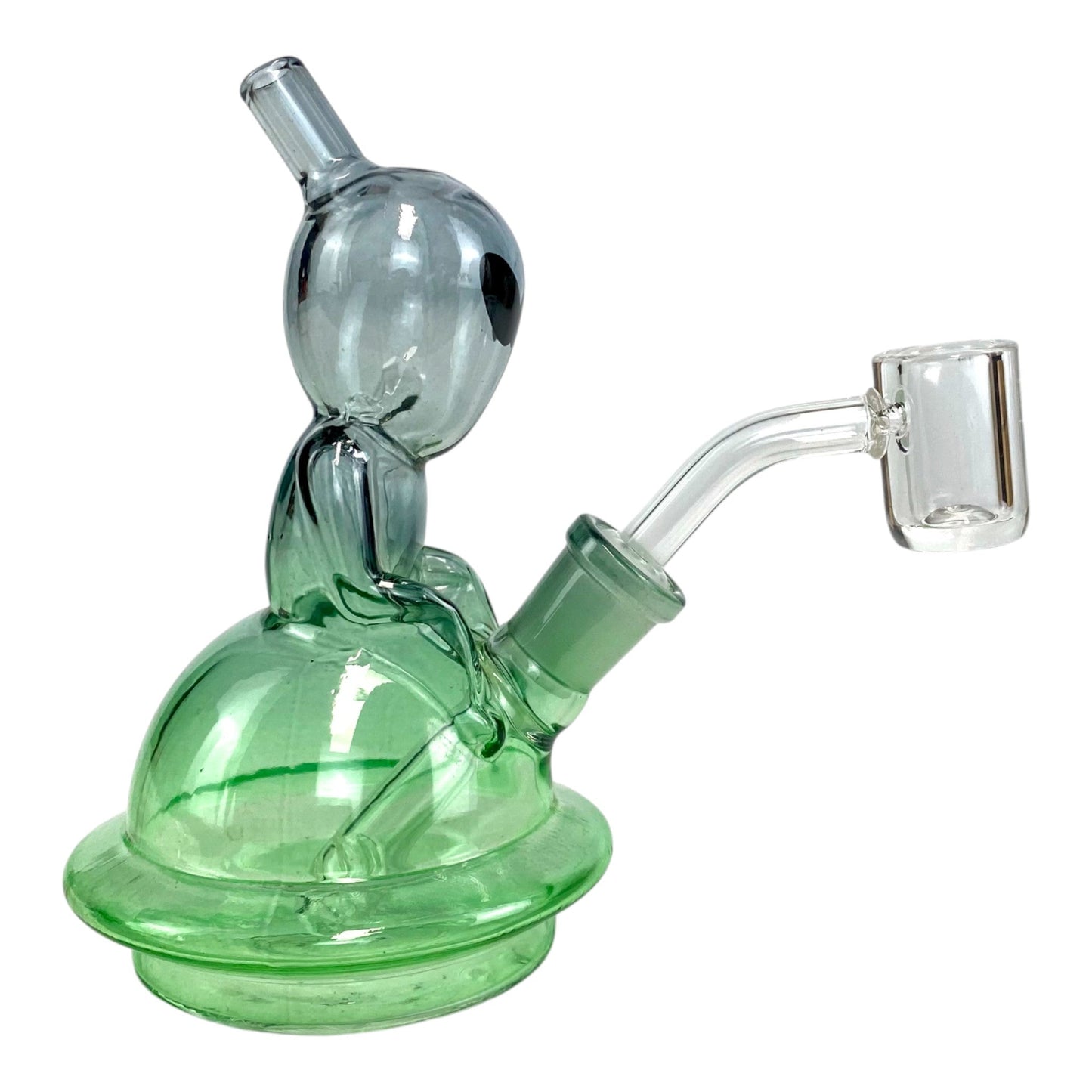 Alien Mini Bong and Dab Rig 12cm - The Bong Baron