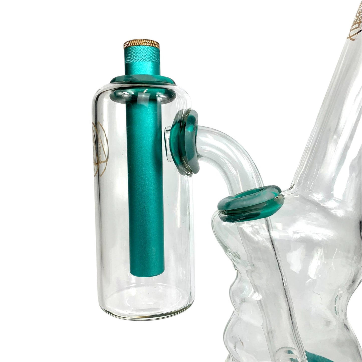 Arctic Ash Catcher Double Chamber 710@420 ( suits gripper style ) - The Bong Baron