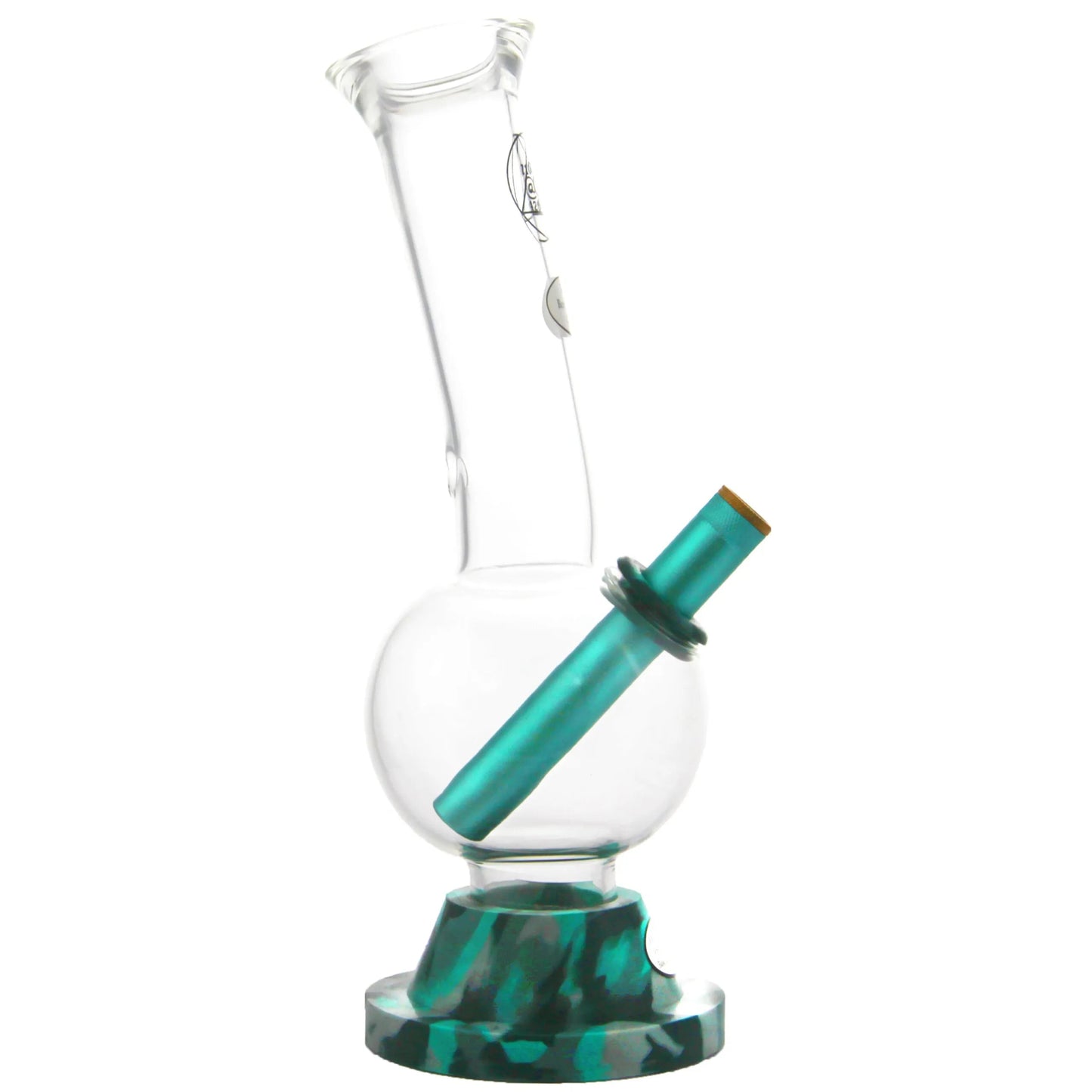 Arctic Bubble Butt Bong 25cm - The Bong Baron