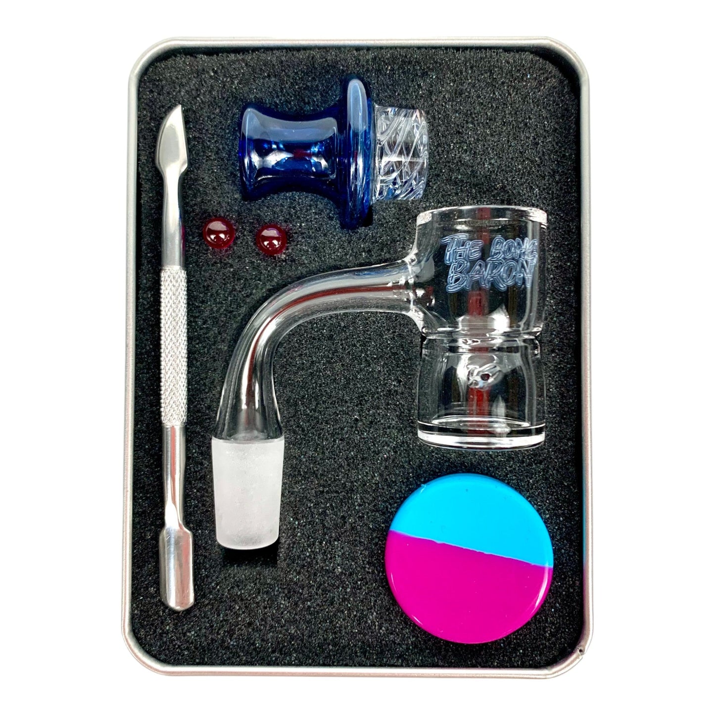 Auto-Spinner Seamless Quartz Banger Dab Kit 14mm - The Bong Baron