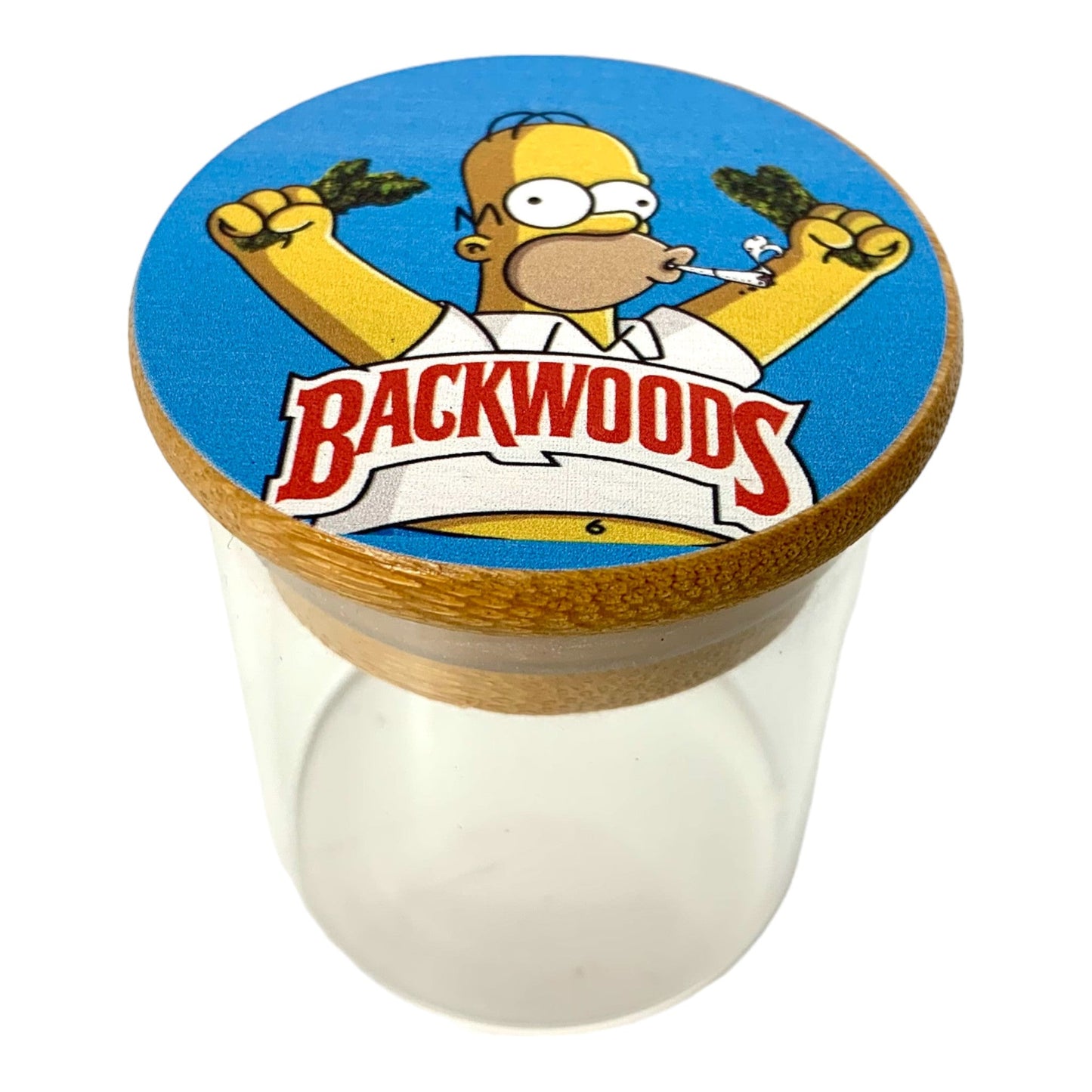 Backwoods Glass Storage Jar 7cm - The Bong Baron