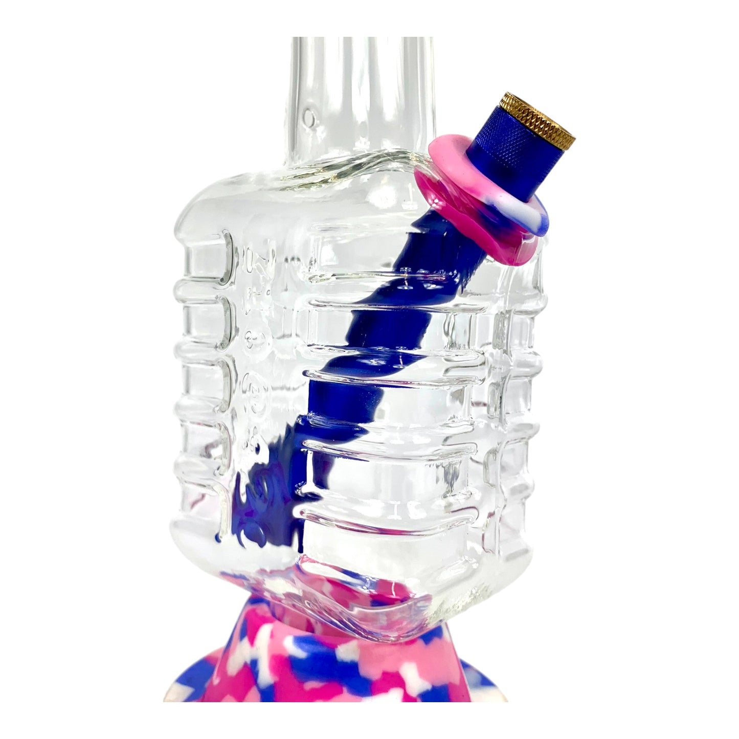 Barbie Microphone Glass Bong 28cm - The Bong Baron