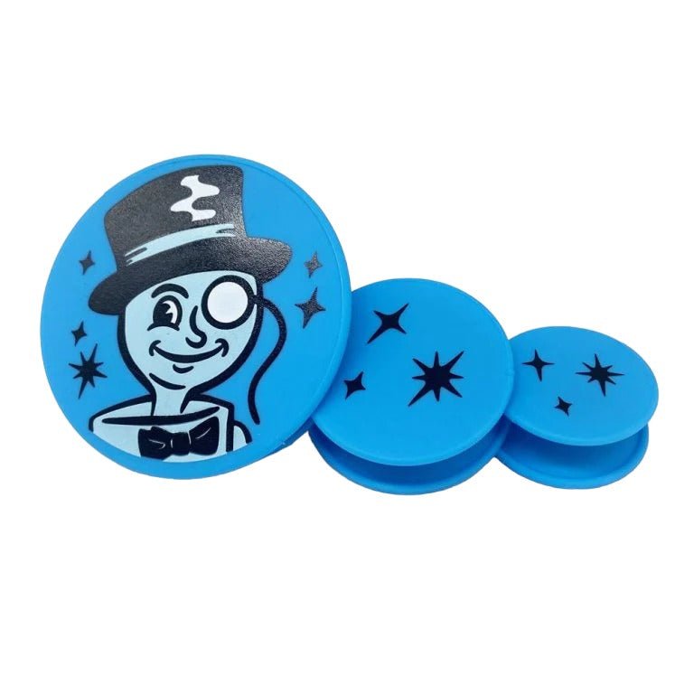 Baron Von Dabbins Cleaning Caps - Set of Three silicone caps - The Bong Baron