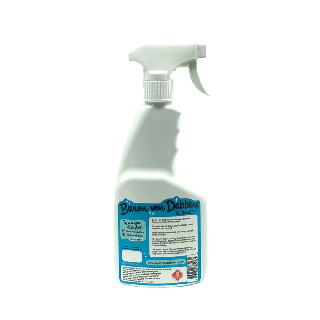 Baron Von Dabbins Super Cleaning Spray 500ml - The Bong Baron