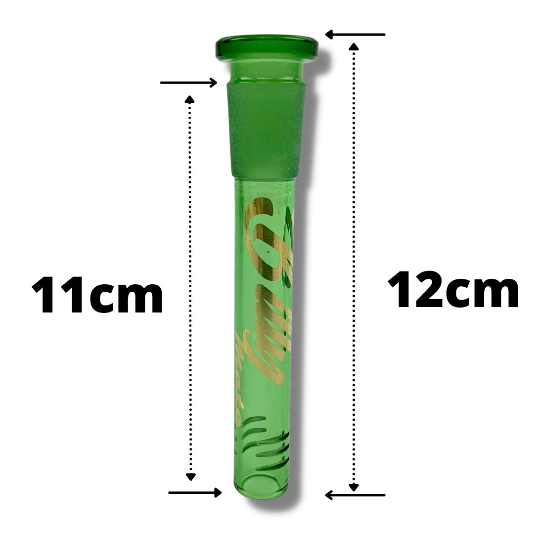 Billy Mate 18-14mm Diffused Downstems 11cm Green - The Bong Baron