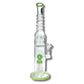 Billy Mate Dual Jelly and Honeycomb Disc Perc Bong 43cm Green - The Bong Baron