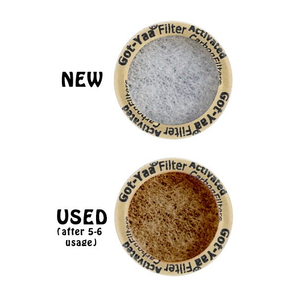 Billy Mate Got-Yaa Activated Carbon Filters 1 pack - The Bong Baron