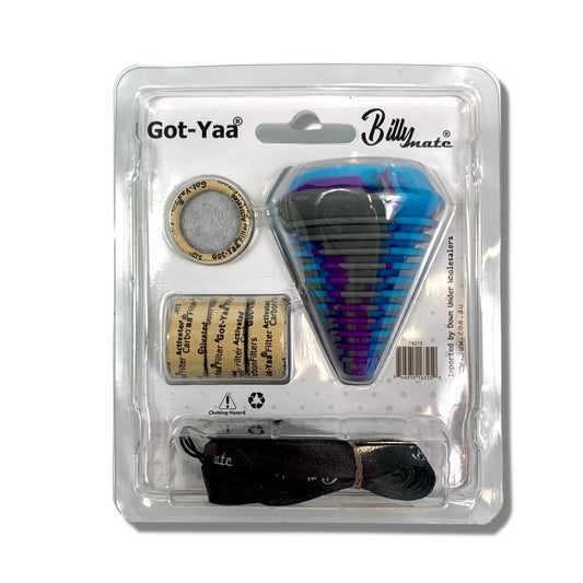 Billy Mate Silicone Mouthpiece Filter Kit – Blue Camo - The Bong Baron