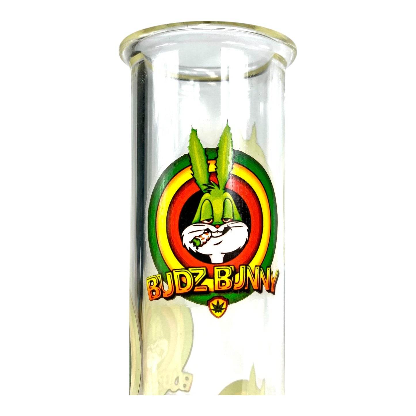Budz Bunny Glass Bong 30cm - The Bong Baron