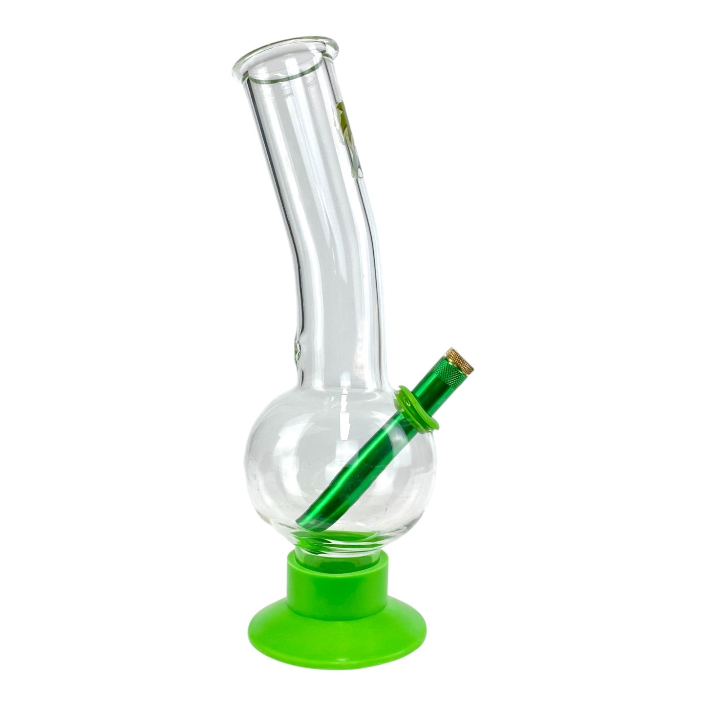 Chronic The Hemp Hog Bubble Bong 30cm Green - The Bong Baron