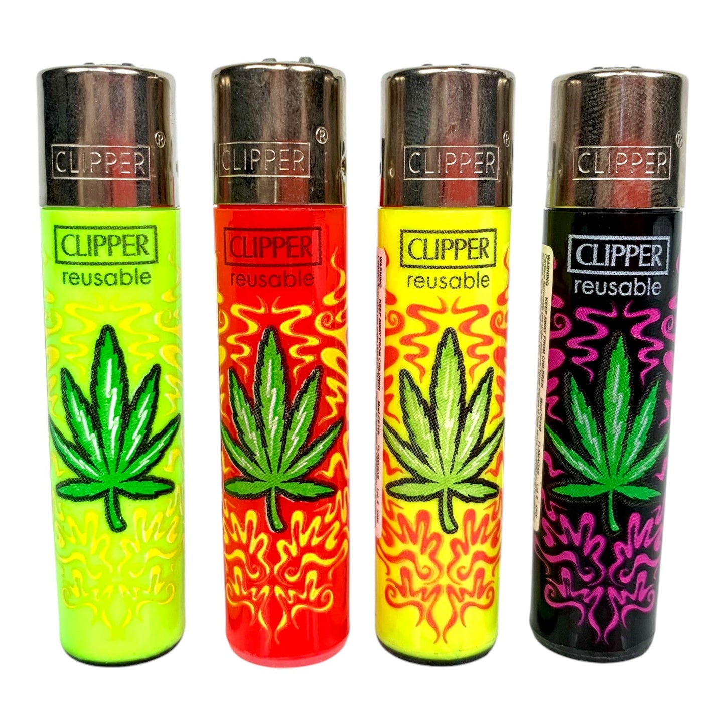 Clipper Lighter Random Pattern - The Bong Baron