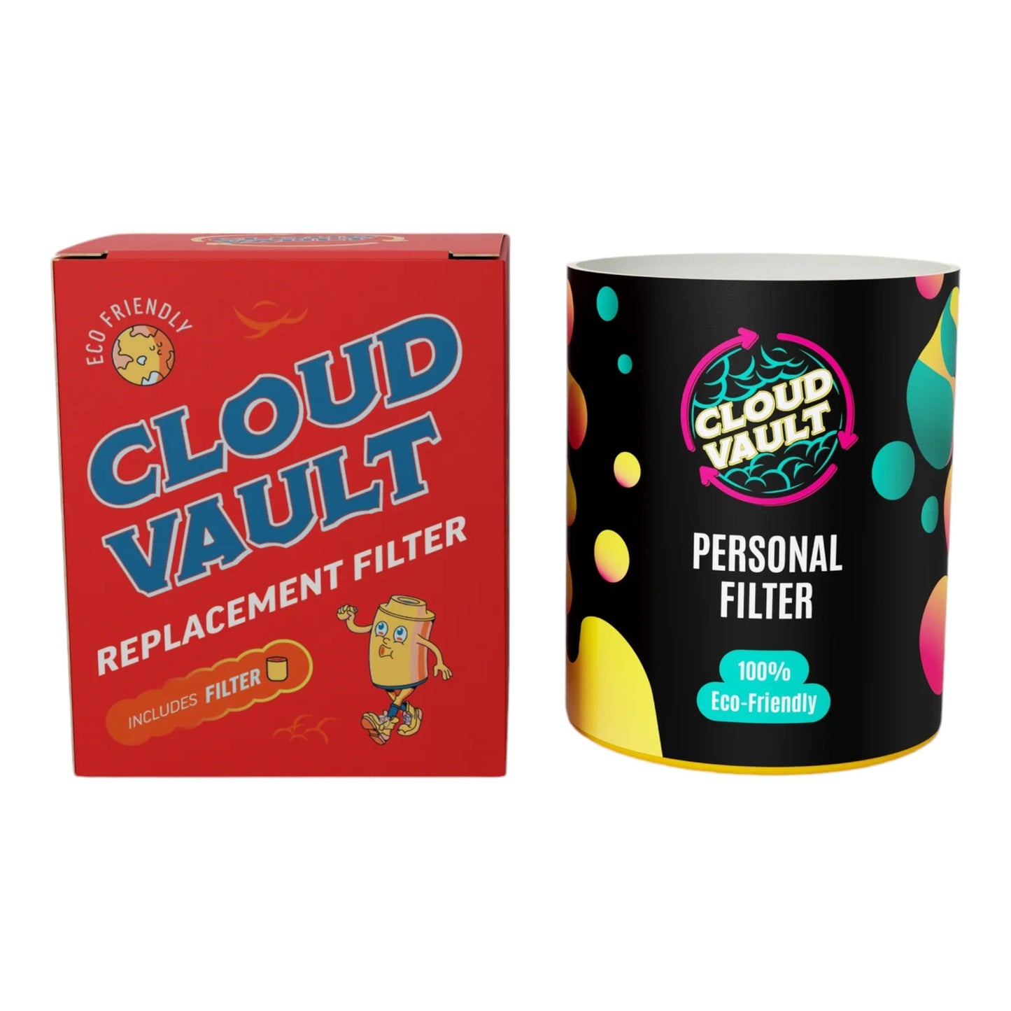 Cloud Vault Mouth Piece and 2 x Filter Combo - The Bong Baron