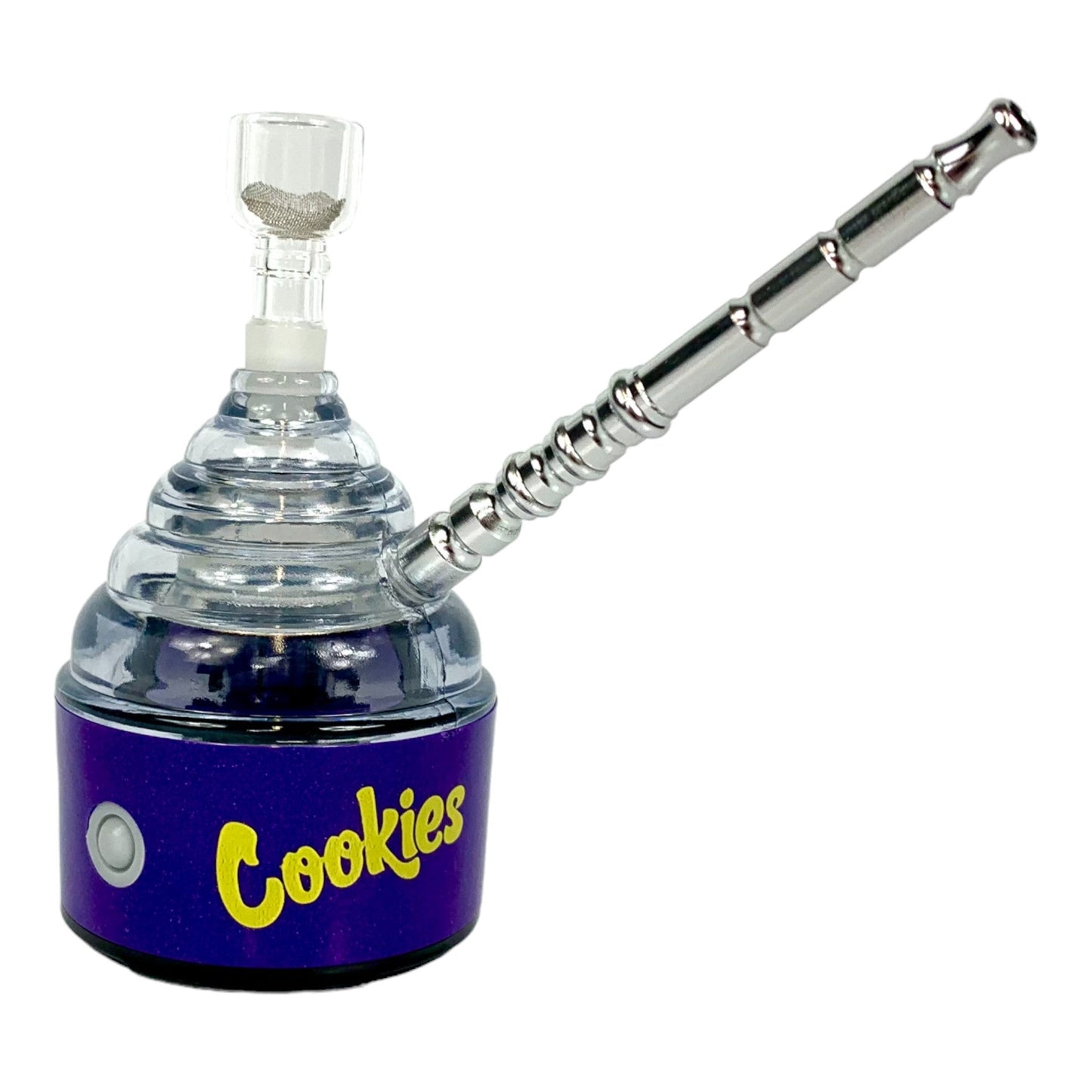 Cookies Fan Battery Auto Bong Purple - The Bong Baron