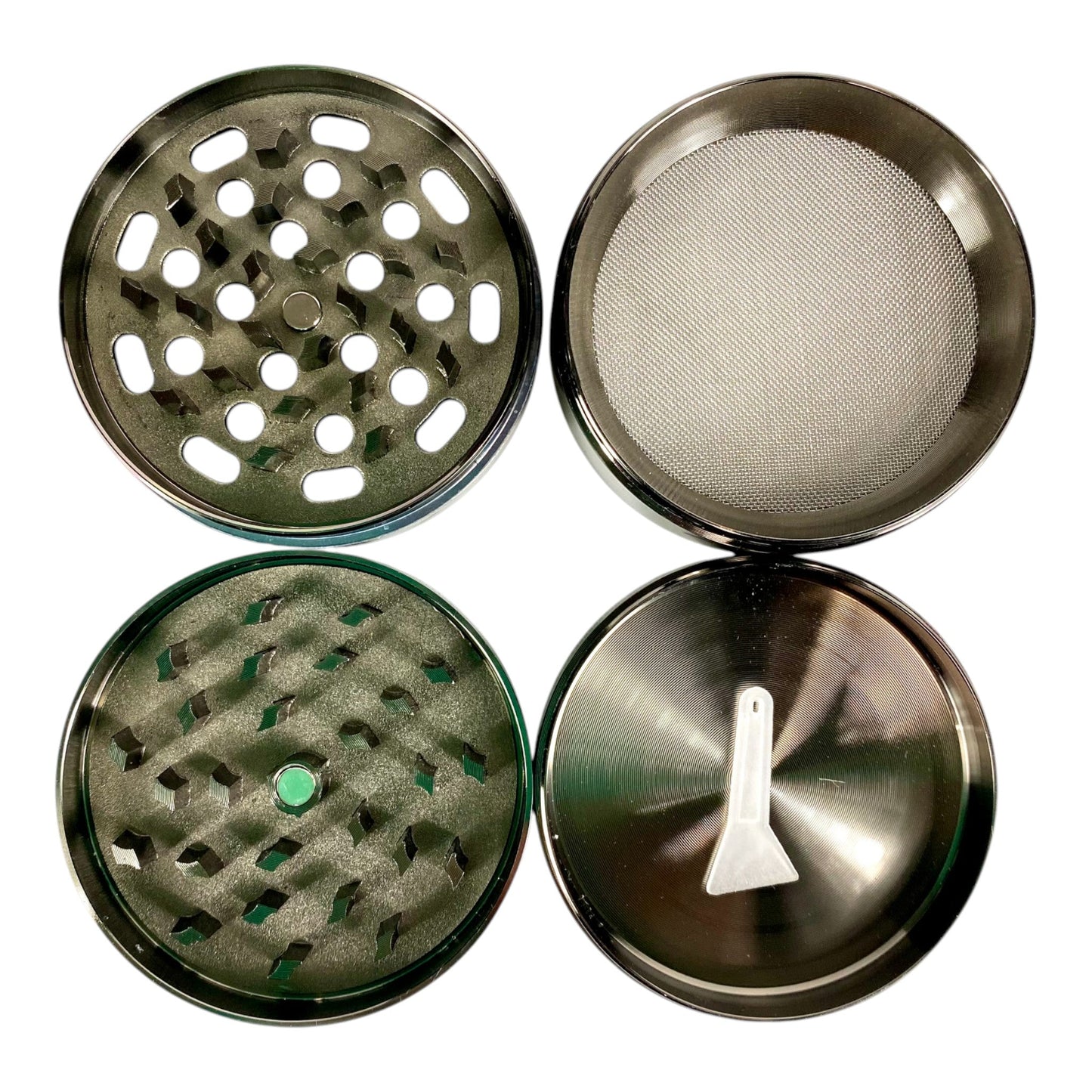 Crushers Mystic Ryder Herb Grinder 63mm 4 Piece - The Bong Baron