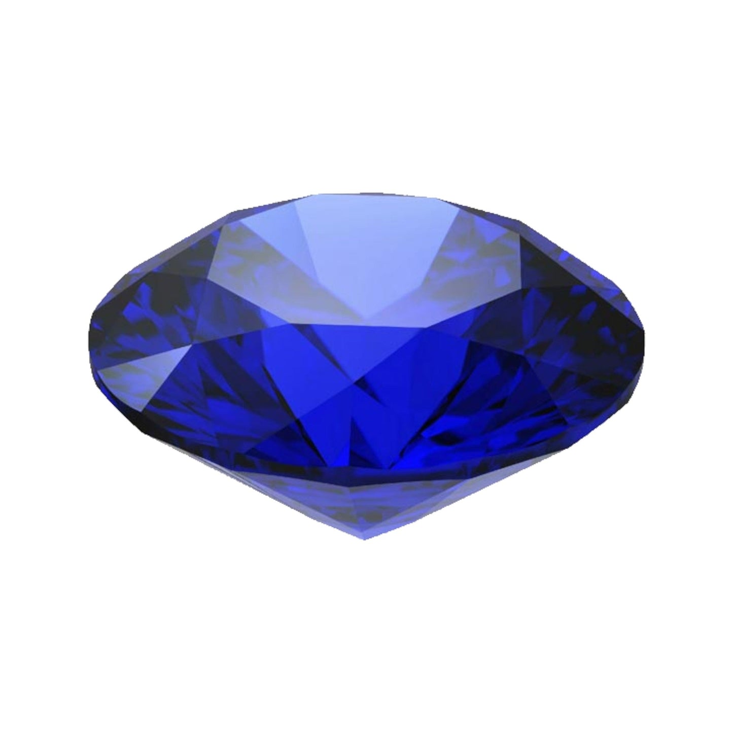 Diamond Cut Sapphire Insert 10mm - The Bong Baron