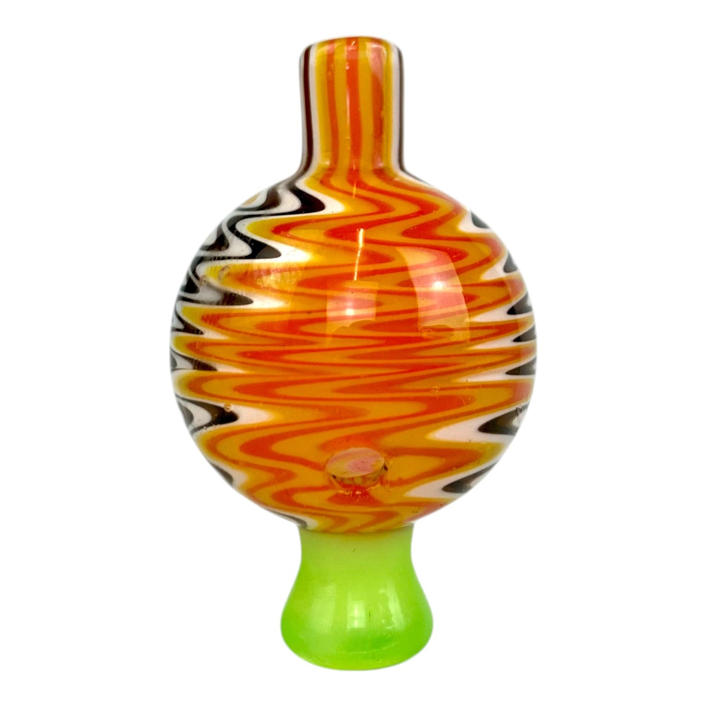 Directional Carb Cap - Orange - The Bong Baron