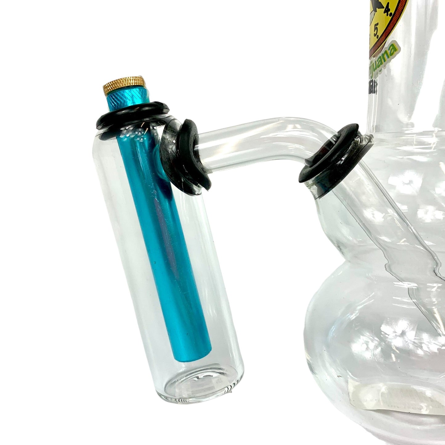 Double Chamber Bonza Ash Catcher - The Bong Baron