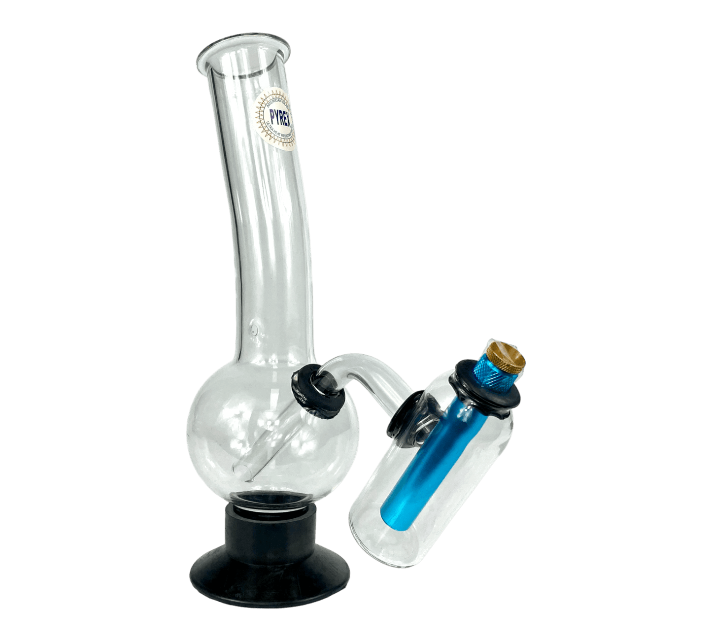 Double Chamber Bonza Bubble Bong 30cm - The Bong Baron