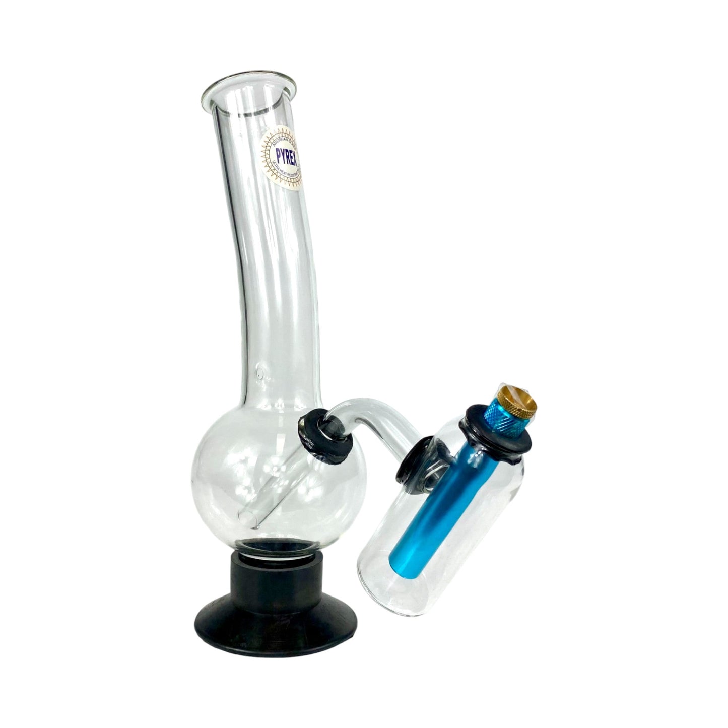 Double Chamber Bonza Bubble Bong 30cm - The Bong Baron