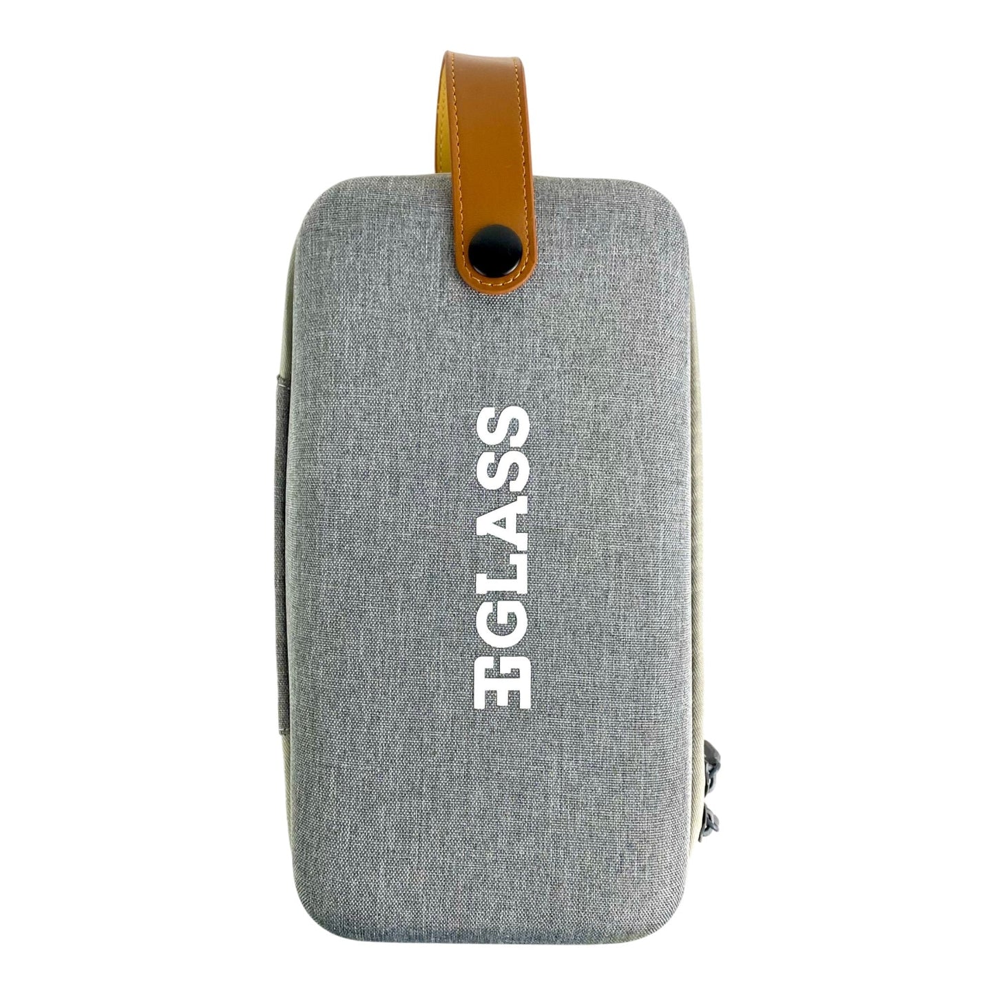 EG Glass Bong Travel Bag 22 x 12cm Grey - The Bong Baron