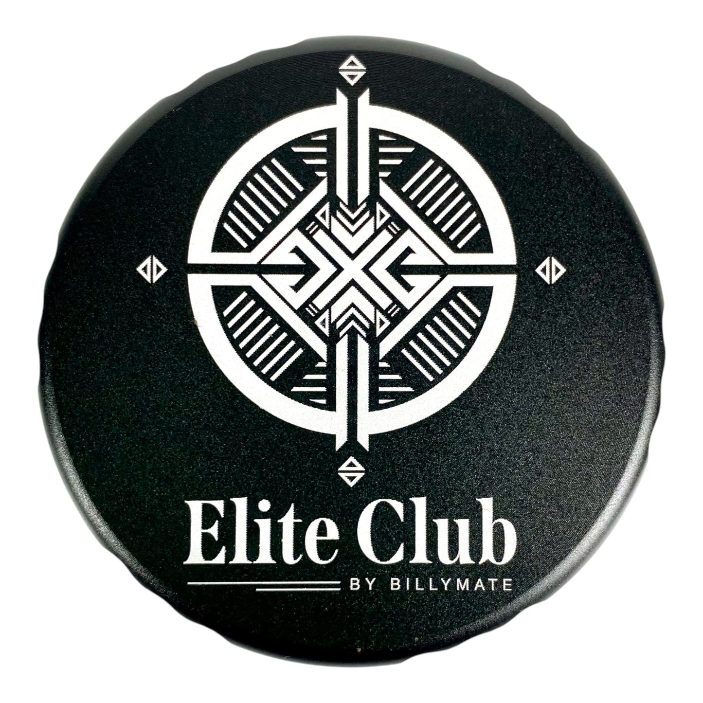 Elite Petal Tooth Grinder 63mm Black - The Bong Baron