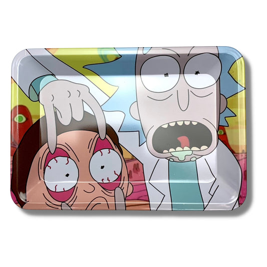 Eyes Open Rolling Tray Small 18 x 12.5cm - The Bong Baron