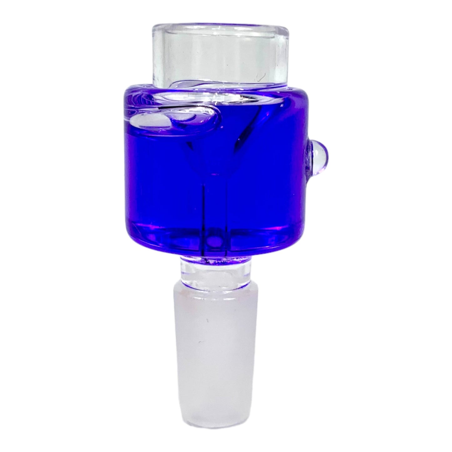 Gylcerine Cooled Glass Cone Piece 14mm - The Bong Baron