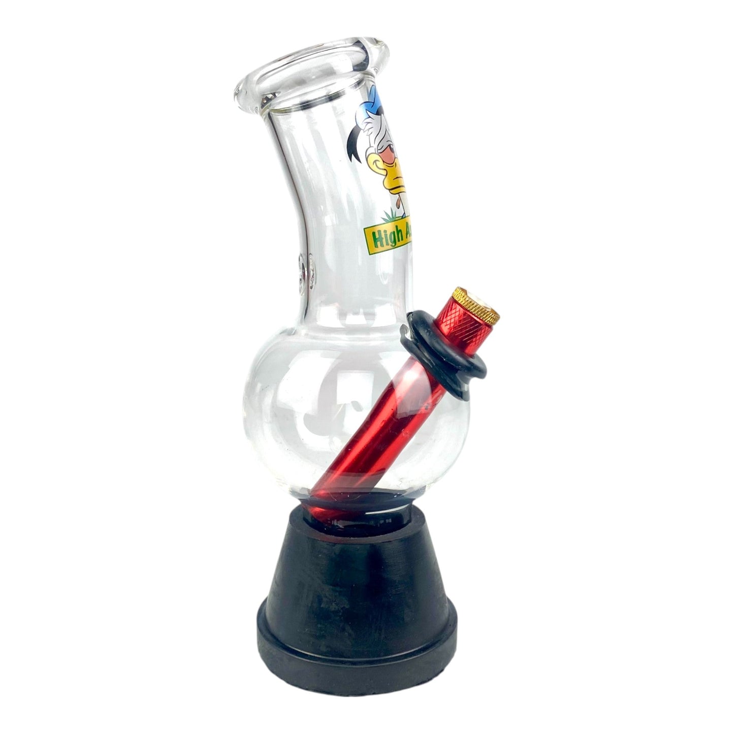 High as Duck Bubble Bong 18cm - The Bong Baron