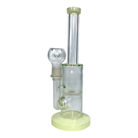 Honeycomb Percolator Bong 26cm with 14mm Male Joint - The Bong Baron