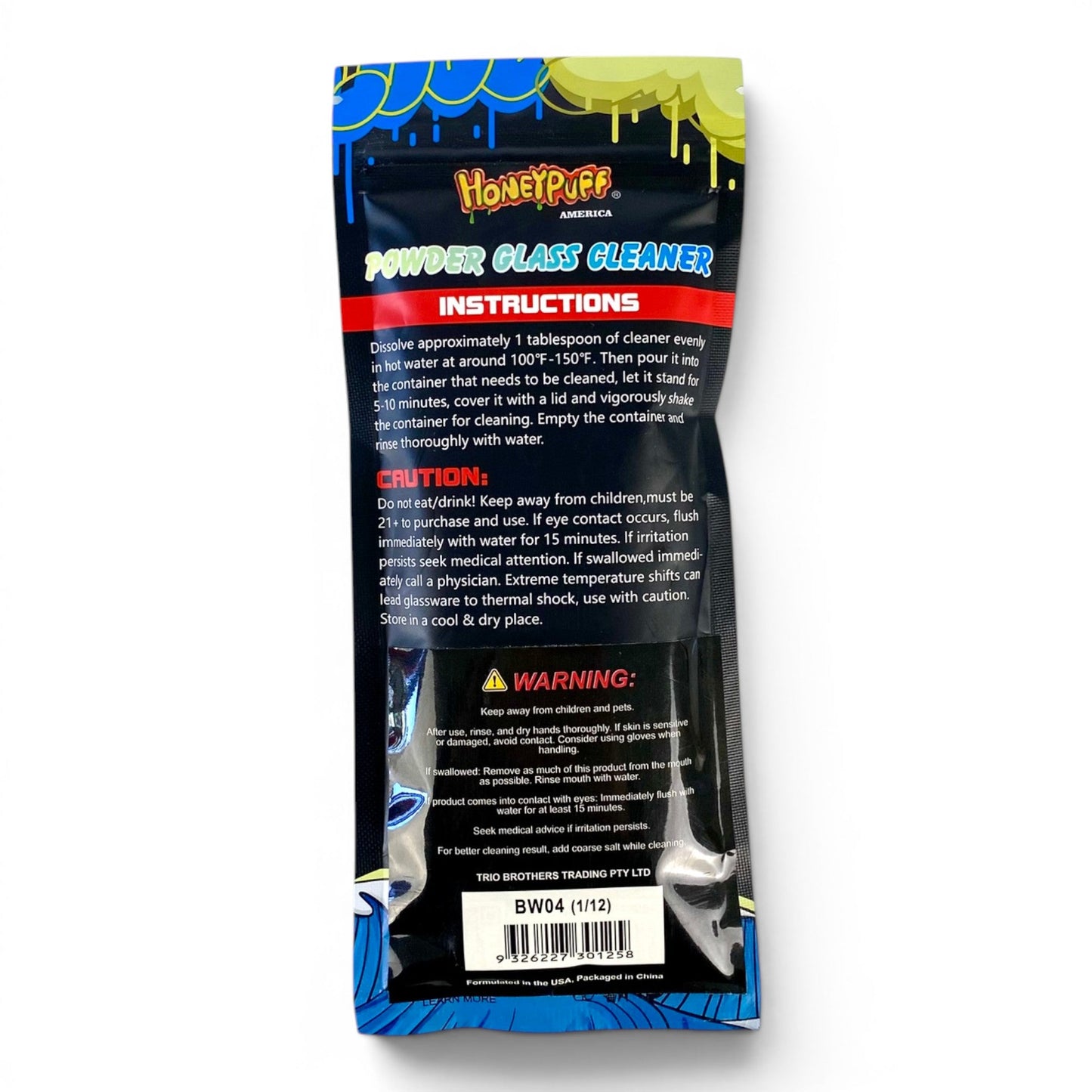 Honeypuff Powdered Glass Cleaner - The Bong Baron