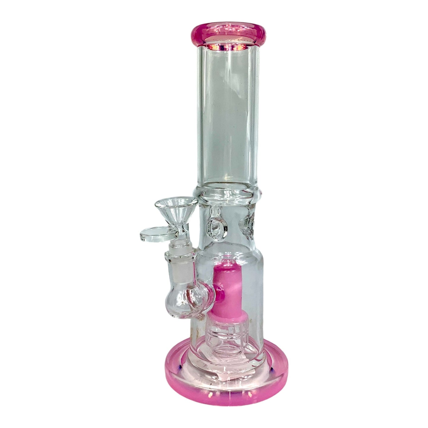 Matrix Bong and Dab Rig 23cm Pink - The Bong Baron