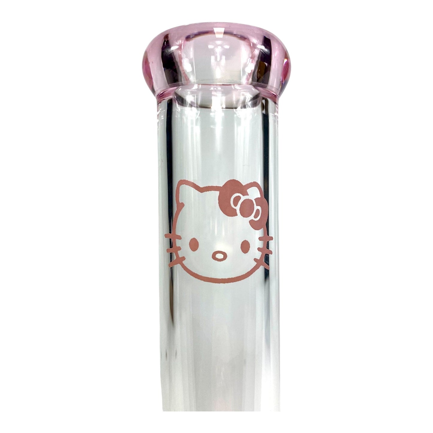 Mellow Kitty Beaker Bong 25cm Pink - The Bong Baron