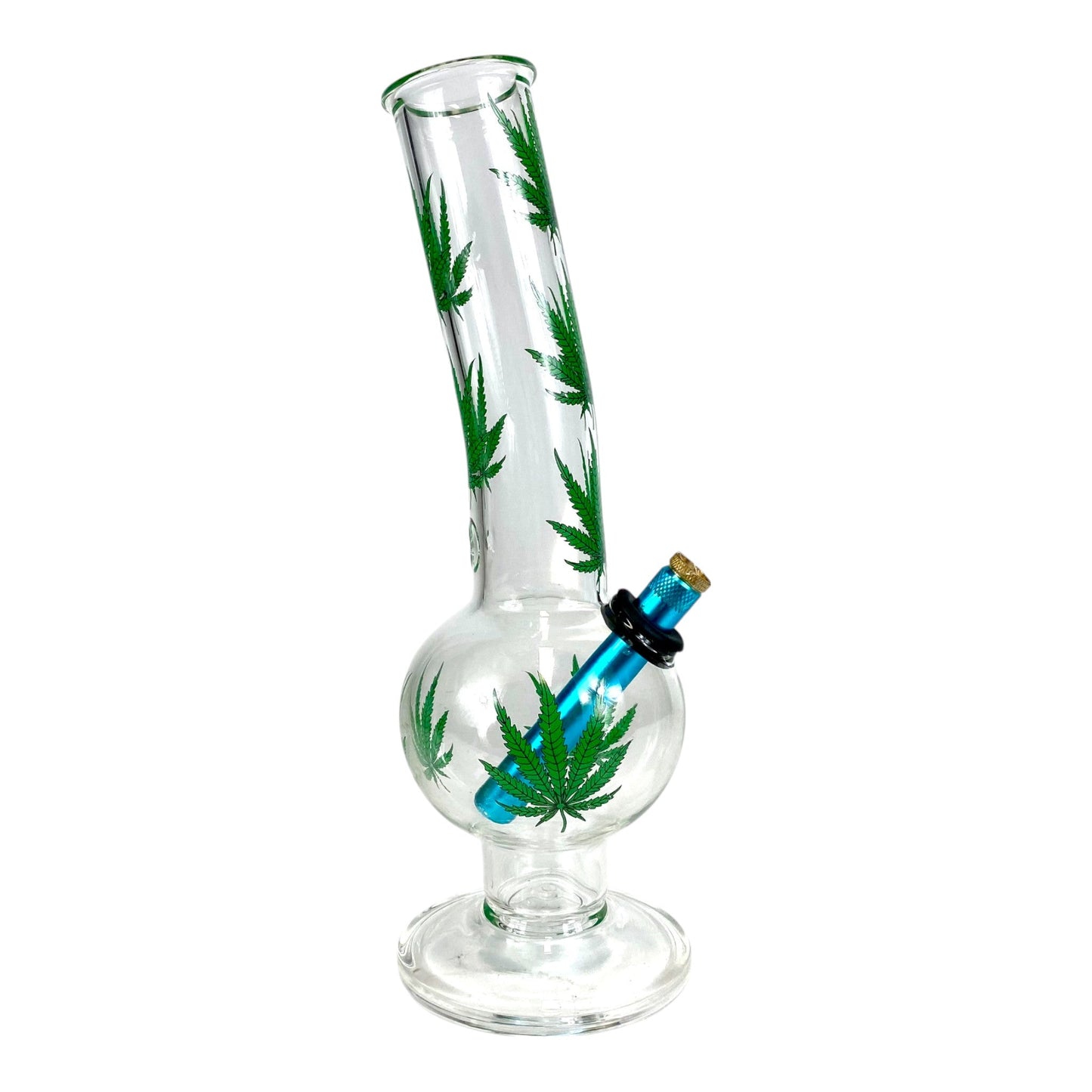 MJ Leaf Bubble Bong 30cm - The Bong Baron