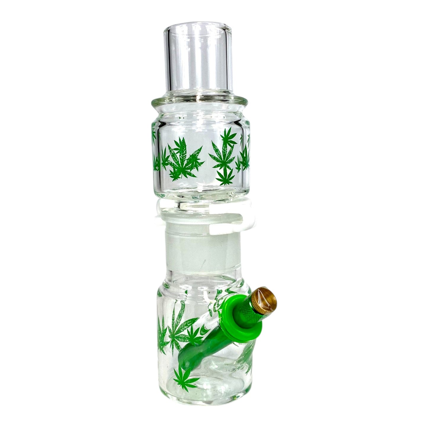 MJ Leaf Detachable Bong 24cm - The Bong Baron