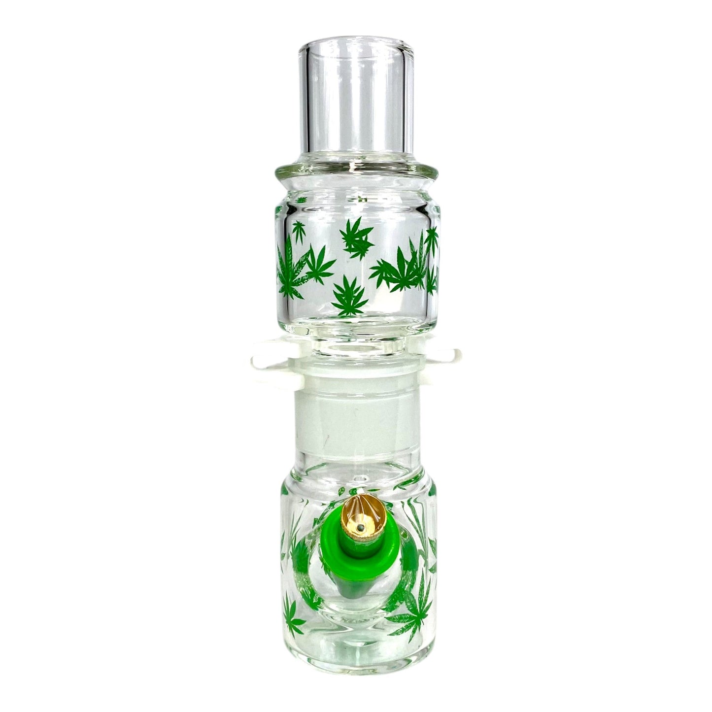 MJ Leaf Detachable Bong 24cm - The Bong Baron