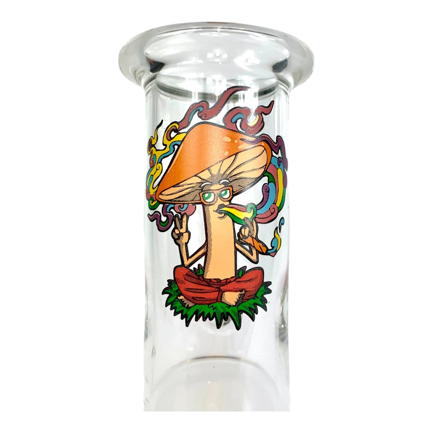 Mushroom Bubble Bong 18cm - The Bong Baron