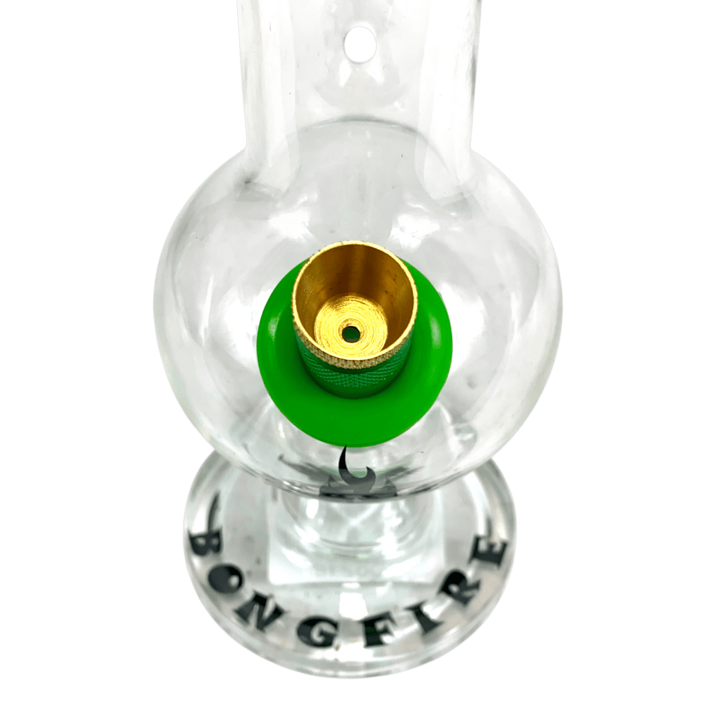 MWP Peace Bongfire Glass Bottom Bonza Bong 20cm - The Bong Baron
