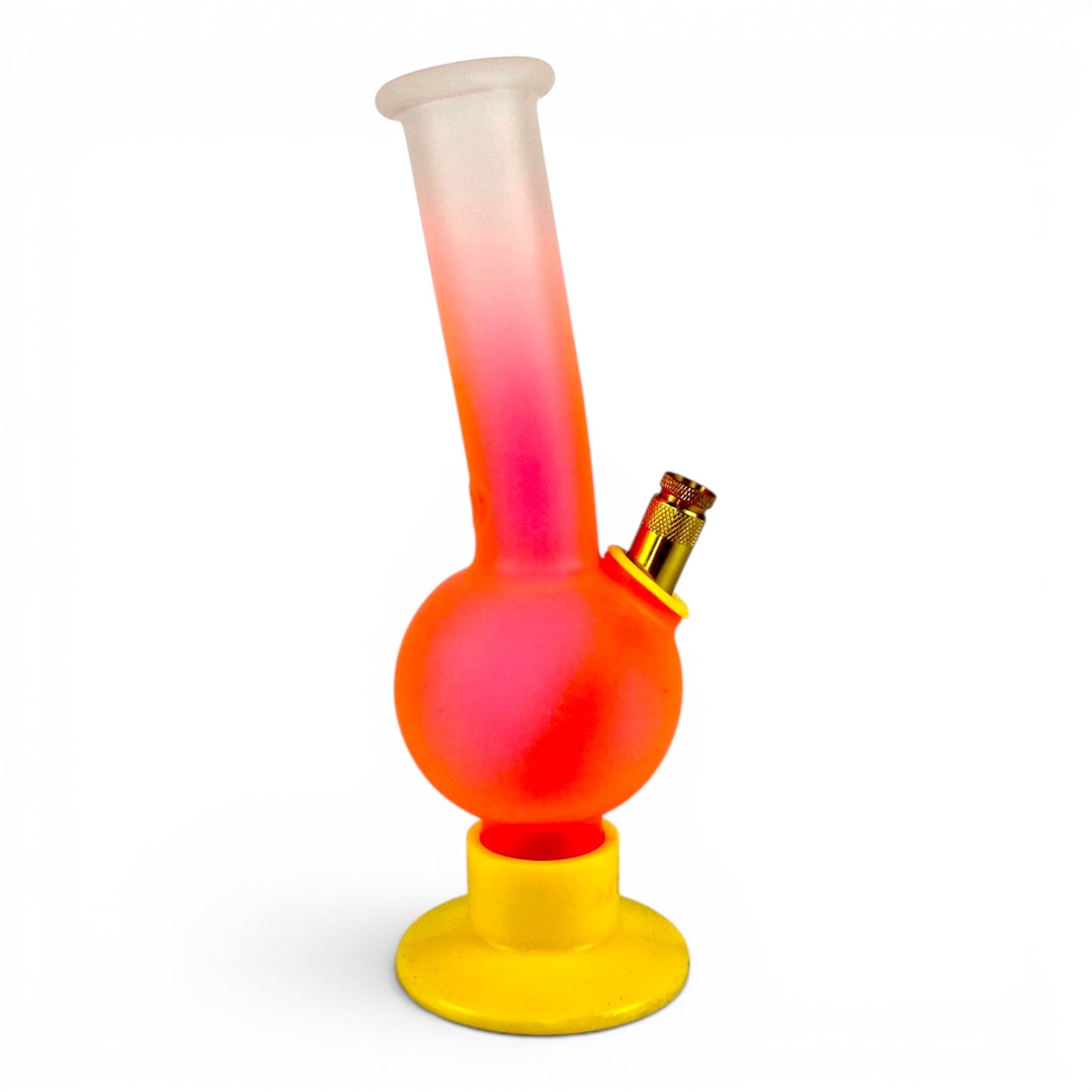 MWP Peach Colour Fade Bong 25cm - The Bong Baron