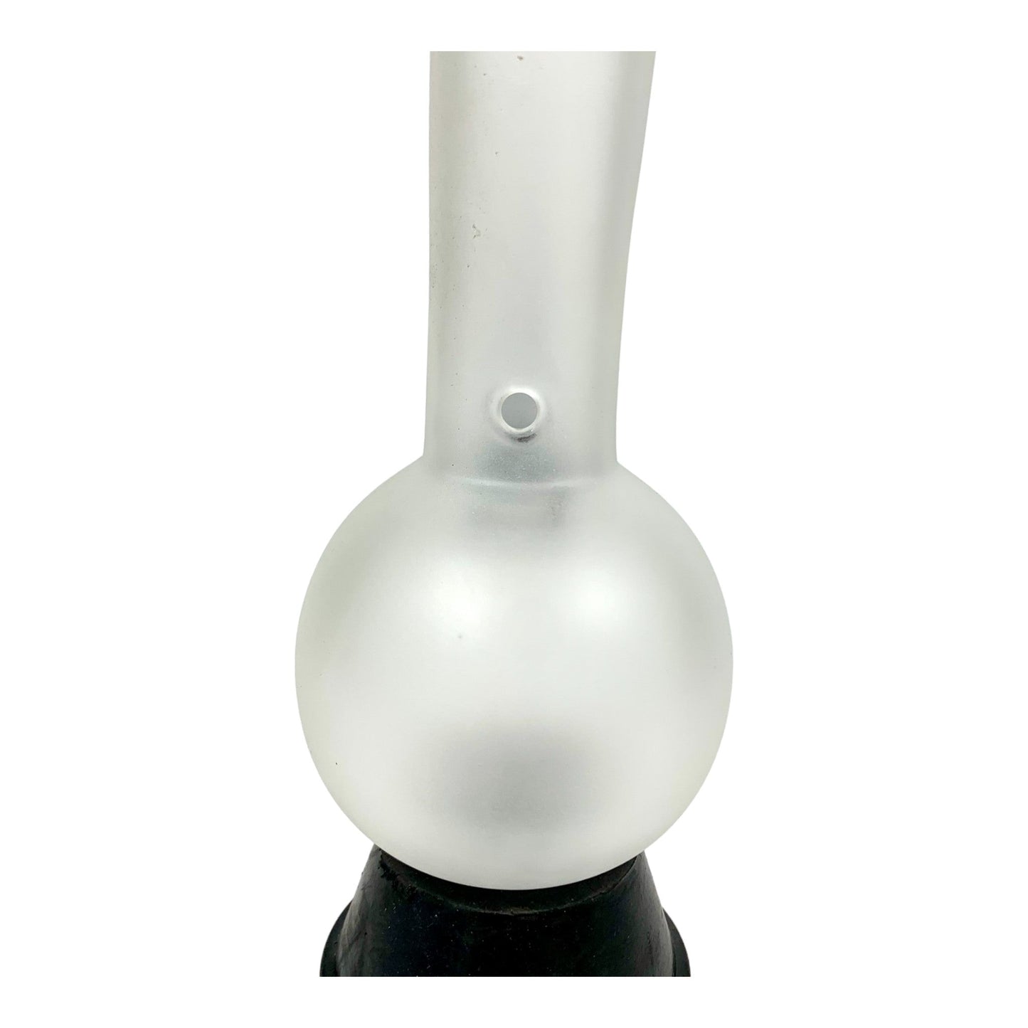 OngBay Frosted Glass Double Chamber Bong 23cm - The Bong Baron