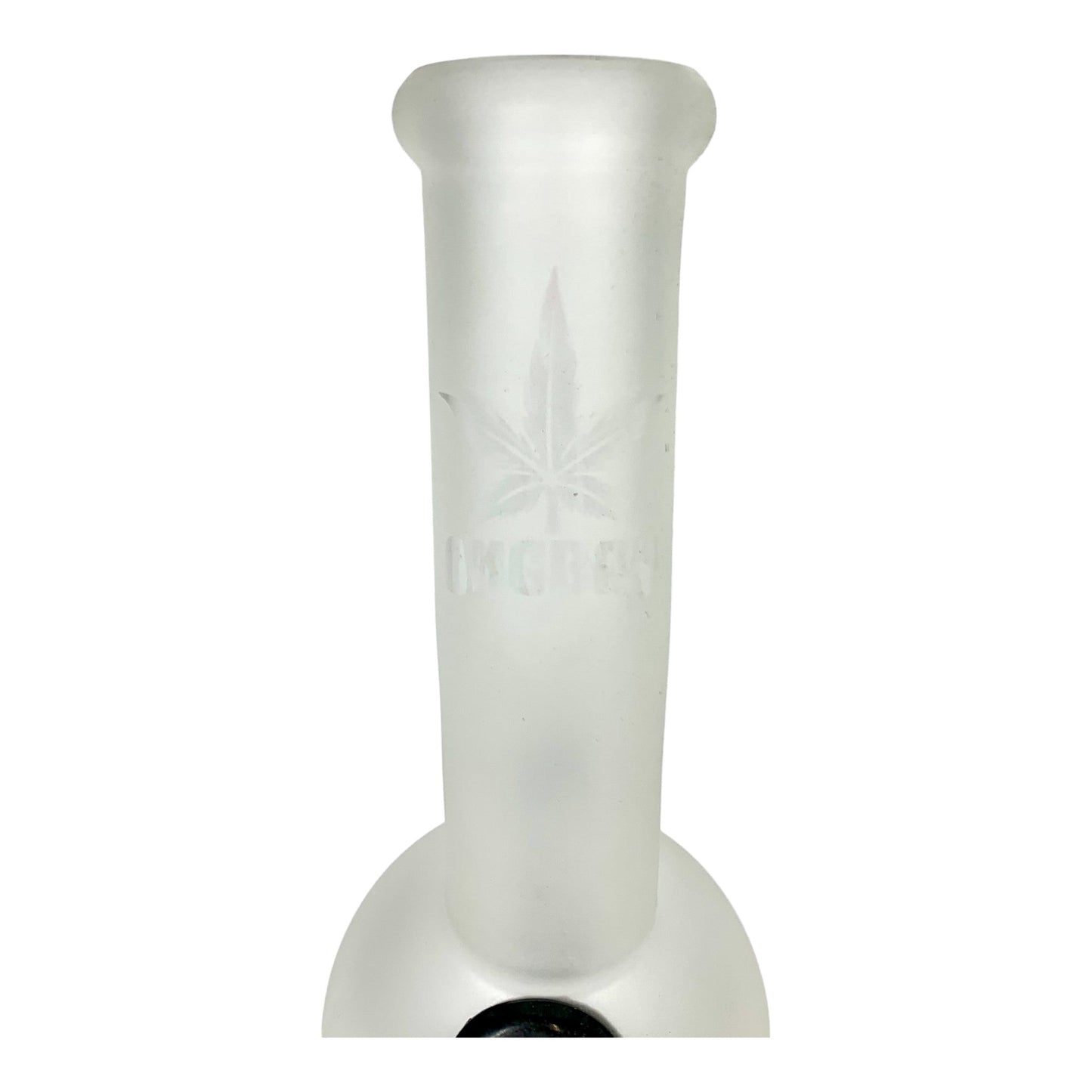 OngBay Frosted Glass Double Chamber Bong 23cm - The Bong Baron