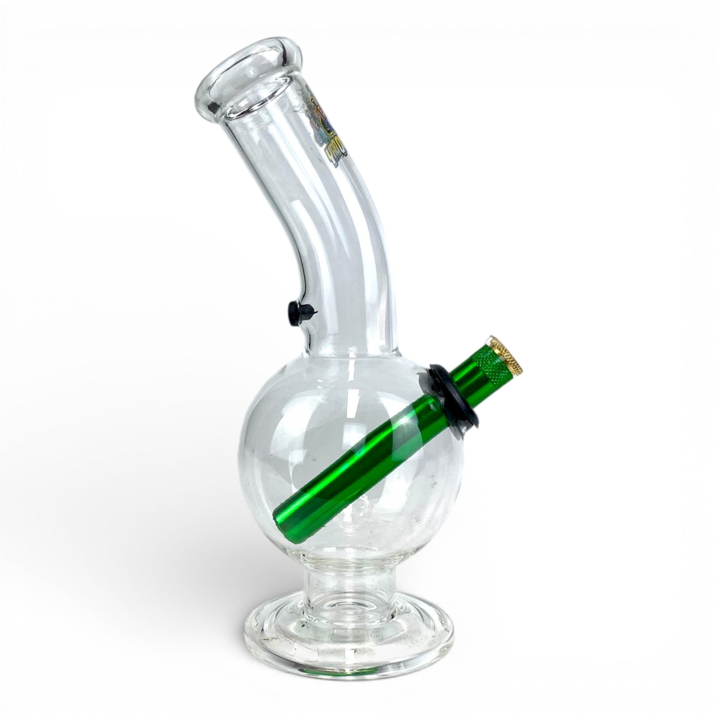 OngBay Glass Bottom Bonza Bong 22cm - The Bong Baron