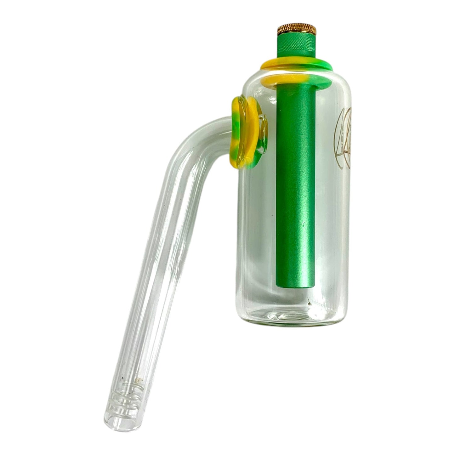 Oz Ash Catcher Double Chamber 710@420 ( suits gripper style ) - The Bong Baron