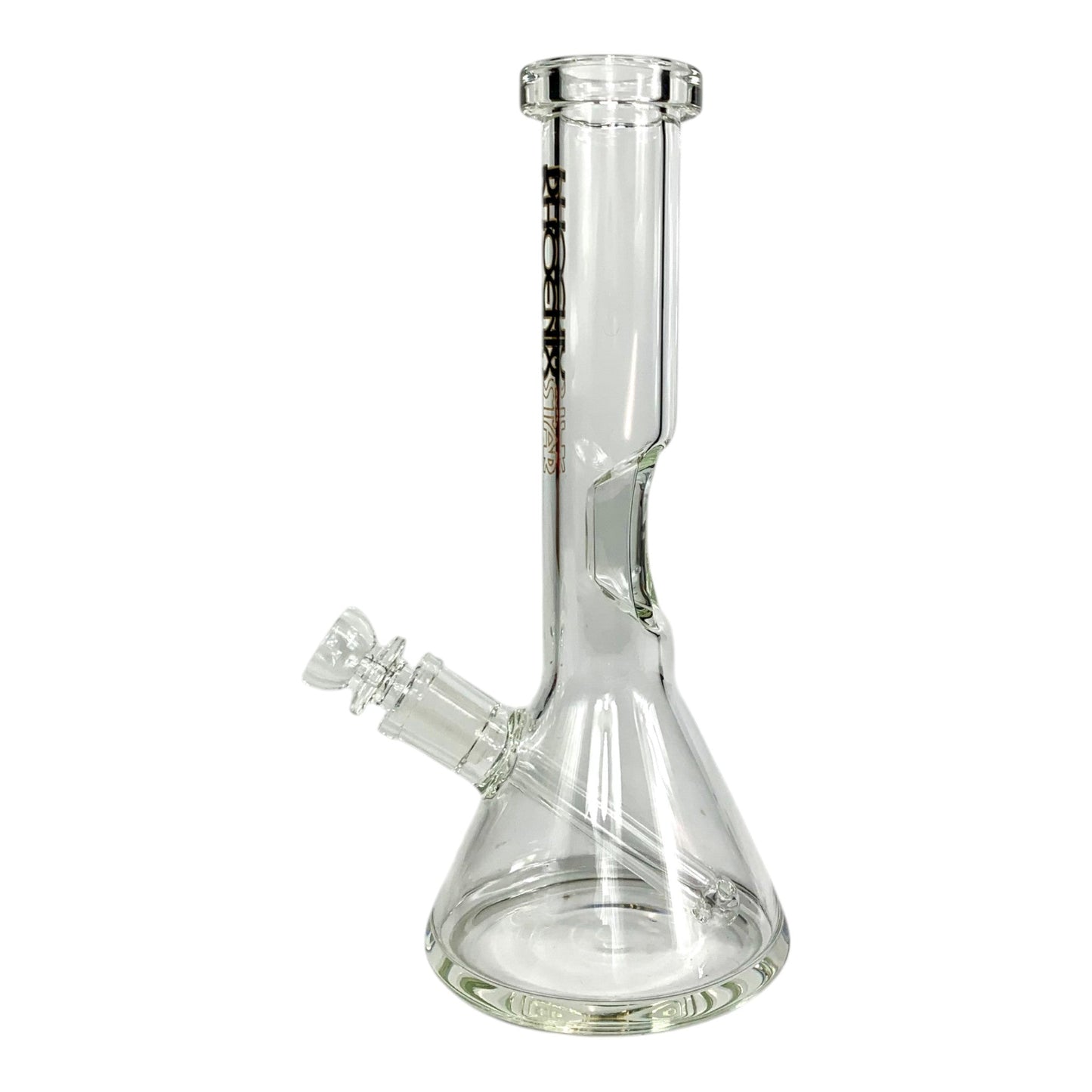 Phoenix Glass Beaker Bong 21cm – Black - The Bong Baron